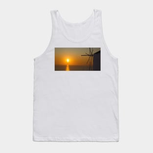 sunset in santorini Tank Top